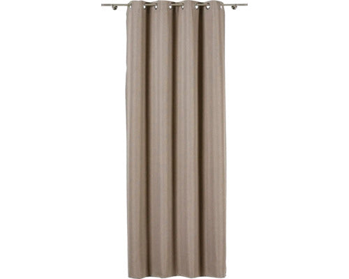 Draperie Cu Inele Butler Nisipiu 140x245 Cm