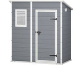 Magazie Gradina Keter Manor 6x4 Cu Podea 175x103 Cm Gri