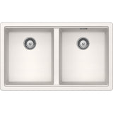 Chiuveta granit Schock Greenwich N-200 Polaris Cristadur 750 x 455 mm, adancime cuva 200 mm, montare sub blat