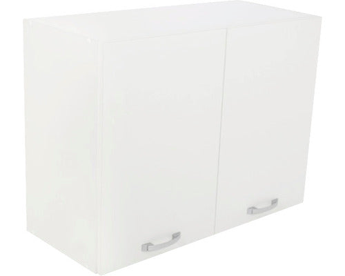 Corp Superior Bucatarie 80 cm, 2 usi, Alb Mat