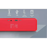 Boxa Portabila PROMATE Capsule-2, Bluetooth, MicroSD, Rosu