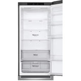 Combina frigorifica LG GBP62PZNCN1, 384 l, No Frost, Compresor Smart Inverter, DoorCooling+, Clasa C, H 203 cm, Argintiu