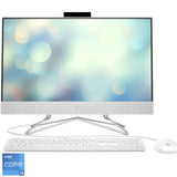 Sistem All-in-One HP 24-df1020nq cu procesor Intel® Core™ i5-1135G7 pana la 4.20 GHz, Tiger Lake, 23.8", Full HD, 8GB DDR4, 512GB SSD, Intel® Iris® Xe Graphics, Free DOS, Snow White