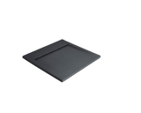 Cadita de Dus Patrata Radaway Teos F, 90x90x4 cm, Antracit