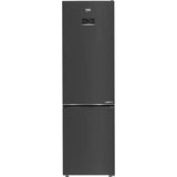 Combina frigorifica Beko B5RCNA405LXBR, 355 l, No Frost, HarvestFresh, BioCycle, Everfresh+, AeroFlow, Clasa D, H 203,5 cm, Dark Inox