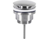 Ventil lavoar Push-Open 1 1/4" crom mat