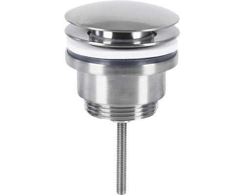 Ventil lavoar Push-Open 1 1/4" crom mat