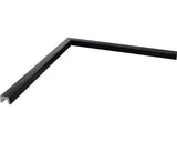 Prag Cabina Dus Unghi Drept din Granixit 125x125 cm Galaxy Black