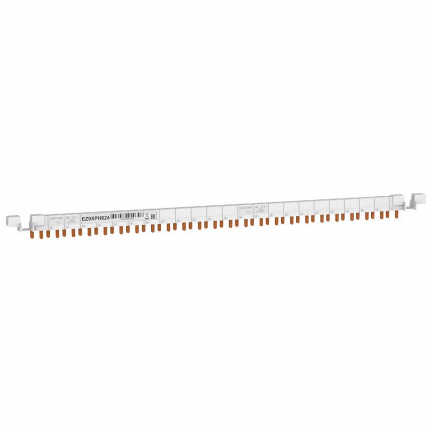 Bara busbar tip pieptene Schneider Electric Easy9 EZ9XPH624, 1P+N 63A 24x, pentru tablouri electrice