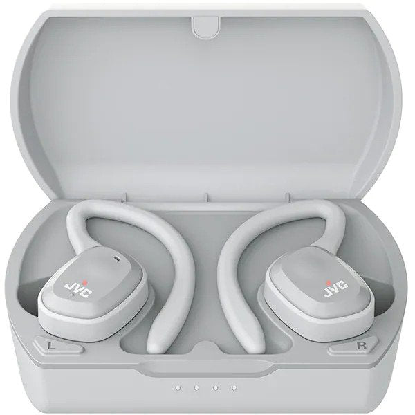 Casti JVC HA-ET45T, True Wireless, Bluetooth, In-Ear, Microfon, Gri