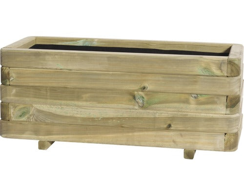 Jardiniera Toscana, Lemn, 90x40x35 Cm, Verde
