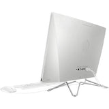 Sistem PC All in One HP Pavilion 24-dp0049nq, AMD Ryzen 3-4300U pana la 3.7GHz, 23.8" Full HD Touch, 8GB, SSD 512GB, AMD Radeon Graphics, Free DOS, Argintiu