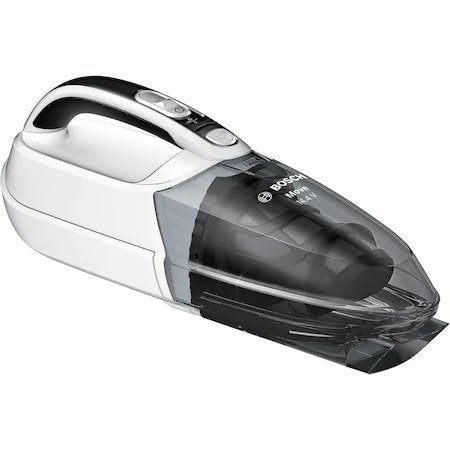 Aspirator de mana Bosch BHN14N, 14,4 V NiMH, Autonomie 12 min, incarcare 12-16 ore, Alb