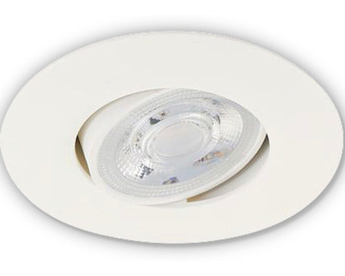 Spot Led Incastrat Nova Move 5w Ø90 Mm, Alb