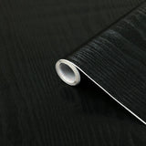 Folie autocolanta D-c-Fix pentru mobilier, negru furnir, 90 cm x 100 cm, vanzare la metru