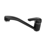 Baterie bucatarie Pipa dreapta Fatgranit by Guglielmi,Negru monocomanda ,Black Metallic
