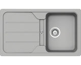 Chiuveta Bucatarie Cu O Cuva Schock Formhaus D-100 86x50 Cm, Cu Picurator, Reversibila, Cristalite Croma