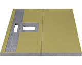 Sistem De Dus Cu Faianta Wesko Smart Quattro 120x120x12 Cm
