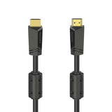 Cablu HDMI Hama 205009, 4k, Ethernet, 10 metri aurit, negru