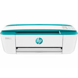 Imprimanta multifunctionala color inkjet, HP, DeskJet 3762, All-in-one, A4, ADF, Wi-Fi, Alb/Verde