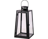Felinar Din Metal Lafiora 18x35 Cm, Negru