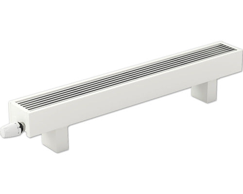Convector Pe Pardoseala H 400 X L 1000 X A 230 Mm Alb Include Suport Fixare Pe Podea