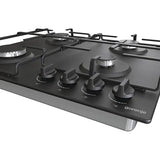 Plita incorporabila GORENJE G640EB, gaz, 4 arzatoare, Negru
