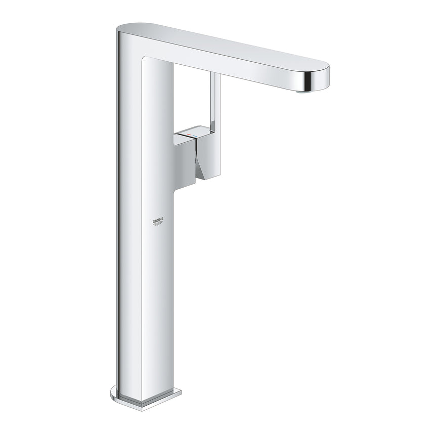 Baterie lavoar Grohe Plus 32618003, 1/2'', marimea XL, monocomanda, cartus ceramic, aerator, limitator, crom