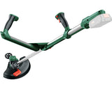 Trimmer de tuns gazon/iarba pe acumulator Bosch UniversalGrassCut 18V-260, 18 V, 26 cm diametru fir, 1.6 mm grosime fir, protectie plante, maner telescopic 120 - 140 cm, fara acumulator si incarcator in setul de livrare