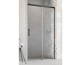 Usa Glisanta Pentru Nisa Radaway Idea Black DWJ Dreapta 140x200,5 cm, Sticla Transparenta, Profil Negru