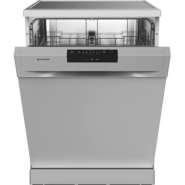 Masina de spalat vase Gorenje GS62040S, 13 seturi, 5 programe, 60 cm, Clasa E, Argintiu