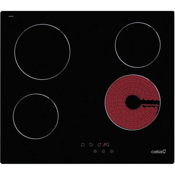 Plita incorporabila CATA TN 604/A, Vitroceramica, 4 arzatoare, Touch Control, Negru