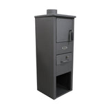 Soba combustibil solid (lemne, brichete, carbuni) Fornello Ekonomik LM N 7 kW, 93x33x36 cm
