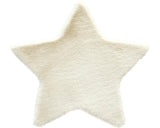 Covor Romance Forma Stea Bej 80 Cm