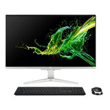 Sistem PC All in One ACER Aspire C27-962, 27" Full HD, Intel Core i5-1035G1 pana la 3.6GHz, 8GB, 1TB + SSD 256GB, Intel UHD Graphics, Endless, Argintiu