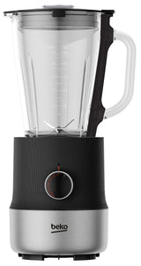 Blender BEKO TBN81808BX, 1.5l, 800W, 6 Trepte Viteza, Negru-Argintiu