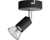 Spot Aplicat Limbali Gu10 Max. 1x50w, Metal/negru