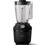 Blender Philips HR2191/01 Seria 3000, Sistem ProBlend, capacitate maxima 2L, capacitate efectiva 1.25L, 2viteze + impuls, zdrobeste gheata, aplicatia NutriU pentru mai multe idei de retete, Negru
