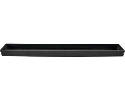 Farfurie Ecopots Bruges Plastic 43, 5x15, 5x3, 3 Cm Gri Inchis