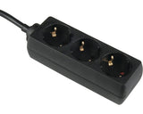 Prelungitor Electric 3 Prize 3m 3500w Negru