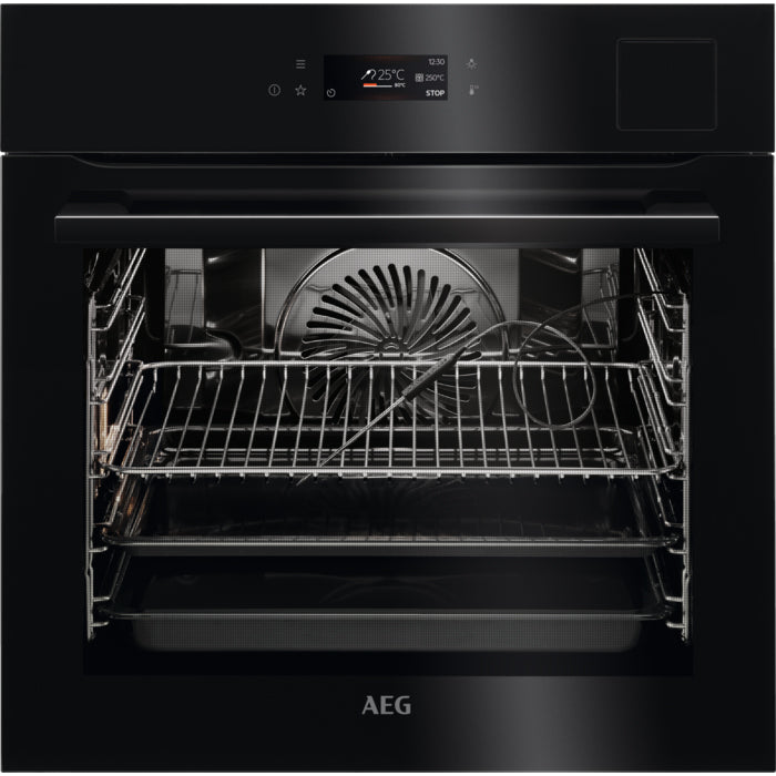 Cuptor incorporabil AEG BSE792380B, Electric, 70 l, SeamPro, SousVide, Control touch, Grill, Timer, Clasa A++, Negru