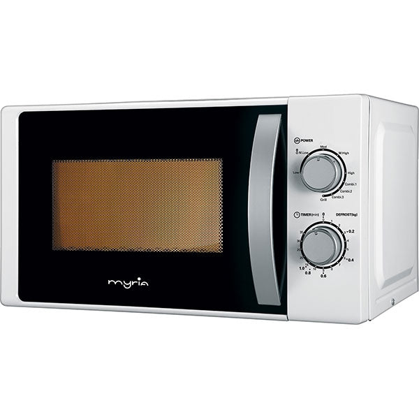 Cuptor cu microunde MYRIA MY4054WHG, 20l, grill, 700W, alb
