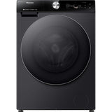 Masina de Spalat Rufe Frontala HISENSE WF7S1247BB, Steam, 12 kg, 1400rpm, Clasa A, Wi-Fi, Negru