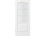 Foaie de Usa Porta Doors Bristol Alba cu Grila Mica 203x84,4x4 cm Stanga