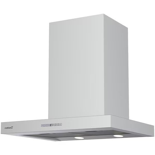Hota decorativa CATA Sygma 6000 X, 280 W, 850 m3/h, 60 cm, 3 trepte, functie turbo, afisaj digital, inox