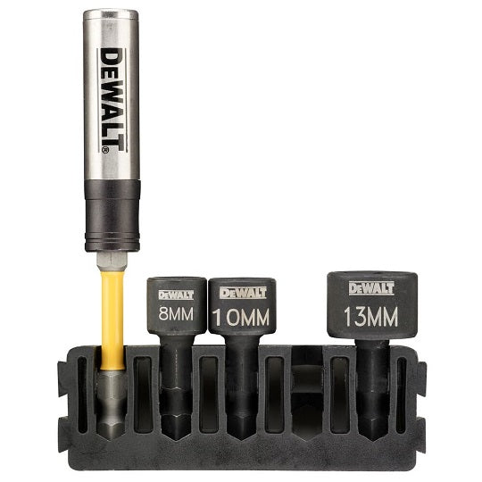 DeWALT - Adaptor biti si tubulare biti, 4 piese [DT70826-QZ]