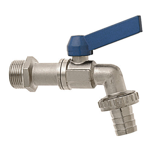 Robinet scurgere geka cu bila nichelat 3/4"
