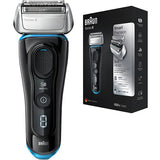 Aparat de ras electric Braun 8325s Wet & Dry, cap cu 8 cai, cip pe 32 de biti, 30.000 de taieri pe minut, afisaj LED, baterie Li-ion, negru