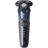Aparat de ras electric Philips Series 5000 S5585/10 SkinIQ, timp de functionare 60 de minute, negru/albastru