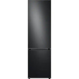 Combina frigorifica Samsung RB38A7B6AB1/EF, Bespoke, 387 l, No Frost, Clasa A, Twin & Metal Cooling, Cool Select+, Digital Inverter, Raft sticle, H 203 cm, Dark Inox